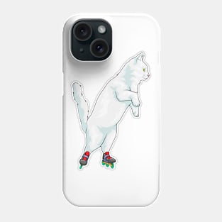 Cat Inline skating Roller skates Sports Phone Case