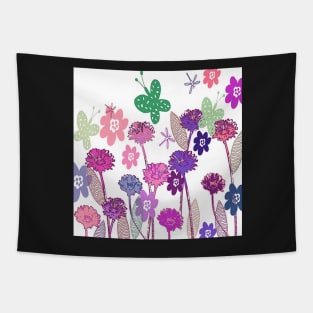 Floral Garden Print Cute Spring & Summer Home Decor & Gifts Tapestry