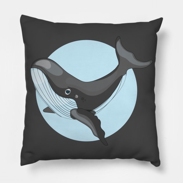 Whale Pillow by nickemporium1