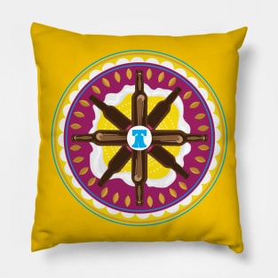 Pale Ale Hex Sign Pillow