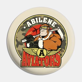 Defunct Abilene Aviators Hockey Team Pin