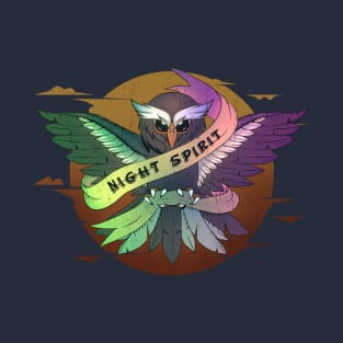 Night Spirit Owl T-Shirt