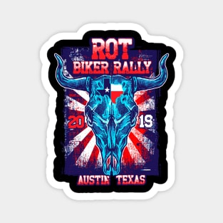 TEXAS BIKER RALLY Magnet