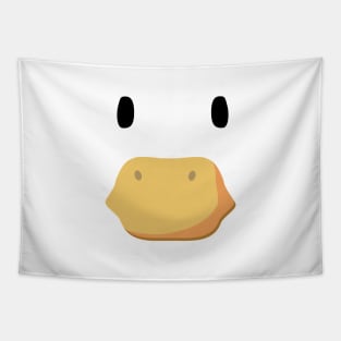 Simple Minimal Duck Face Tapestry