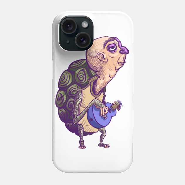 Turtle Hermit Phone Case by picklenickel