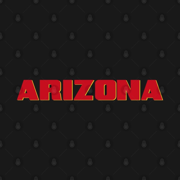 Arizona map arizona state usa arizona tourism tourism by BoogieCreates