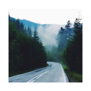 Foggy Mountain Road T-Shirt