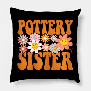 Pottery Sister Potter Ceramic Art Clay Hobbyist Pillow