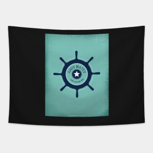 Ahoy Matey Sailor Art Tapestry