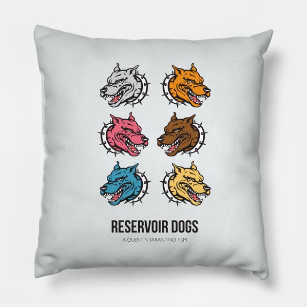 Reservoir Dogs - Alternative Movie Poster Pillow by MoviePosterBoy