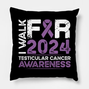 Testicular Cancer Awareness 2024 Walk Pillow