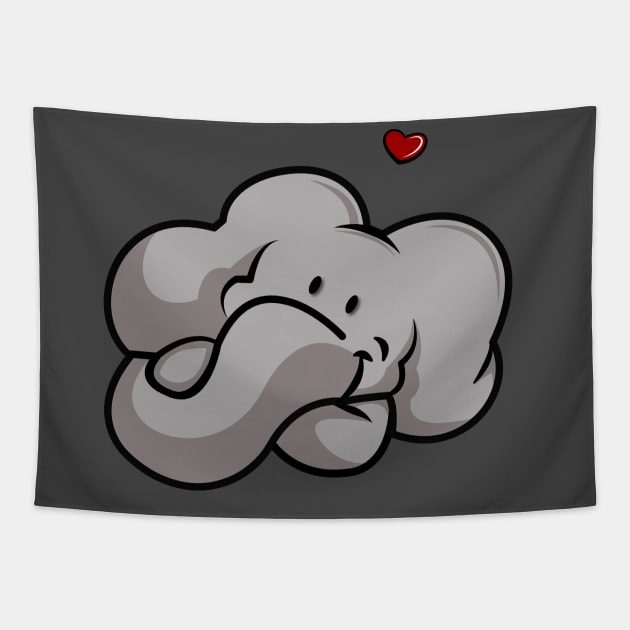 cute Elephant Tapestry by SuaveOne