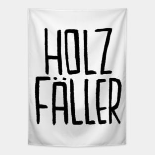 Holz, Holzfaeller, Holzfäller Tapestry