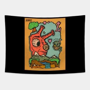 Alien Infatuation Tapestry