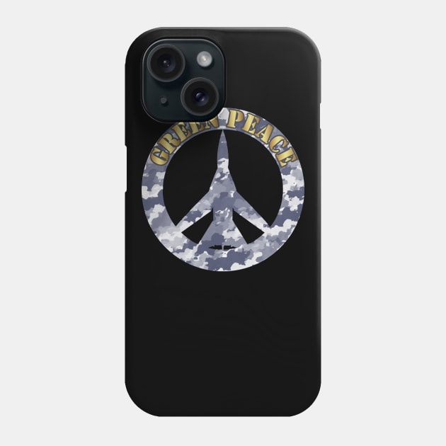 Green Peace F-111 Phone Case by QUYNH SOCIU