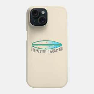 Outer banks north carolina surfing Phone Case