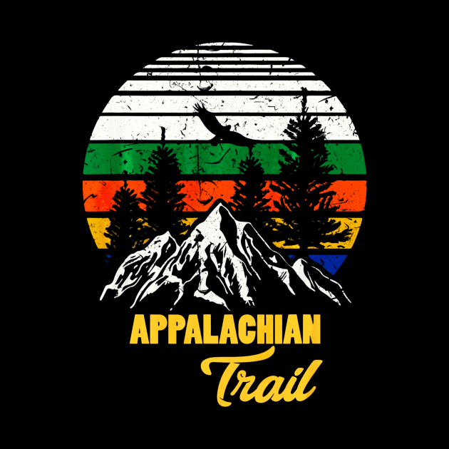 Appalachian Trail Shirt Vintage Hiking Mountain Gift hiker by Jipan