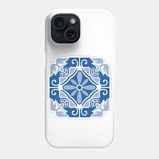 Blue Andalusian Tile Phone Case