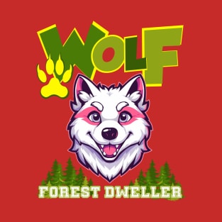 Wolf forest dweller T-Shirt