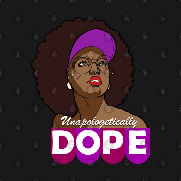 Unapologetically Dope Afro Words Black History Month Gifts by hadlamcom