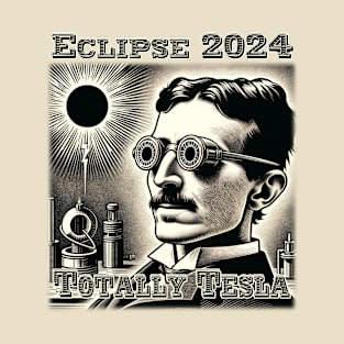 Eclipse 2024 Totally Tesla T-Shirt