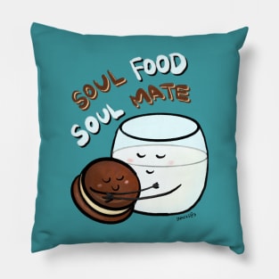 Cookie and Milk - Soul Food, Soul Mate Pillow