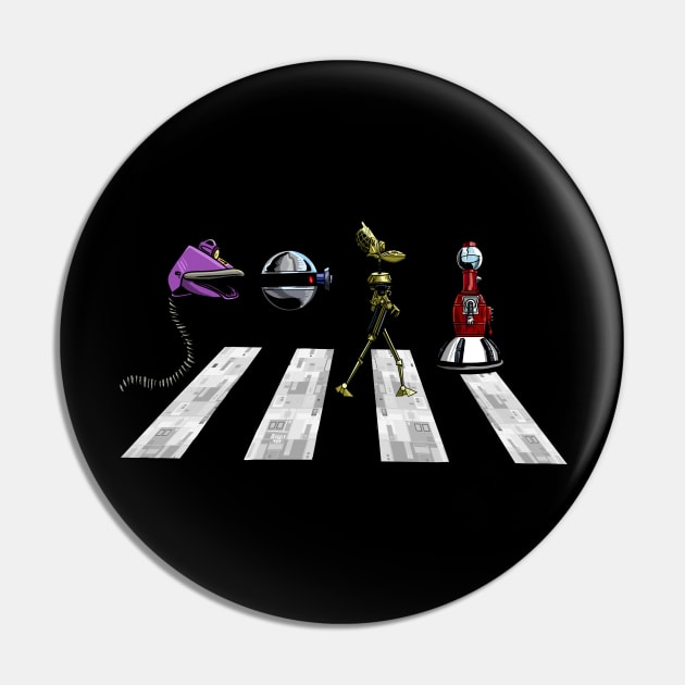 Robot Road Call Pin by blakely737