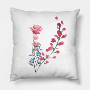 Beautiful autumn flowers Pillow