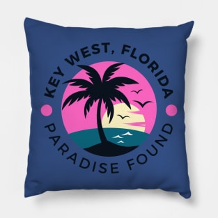 Key West Florida Paradise Found Design Pillow