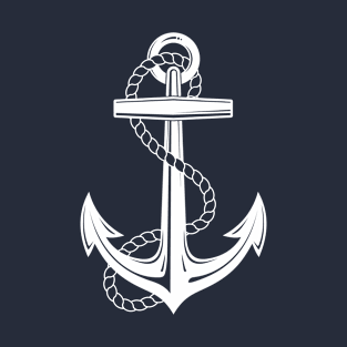 White Anchor T-Shirt