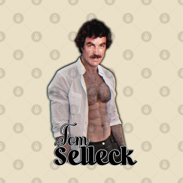 Tom Selleck //\\ 80s Fan Design by Trendsdk