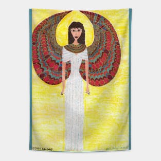 Ancient Egyptian Angel Tapestry