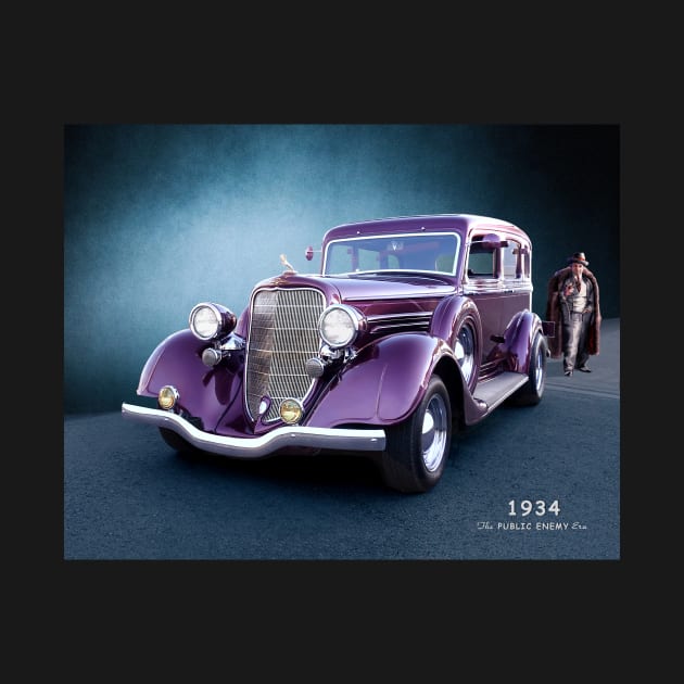 1934 Model Sedan by Burtney