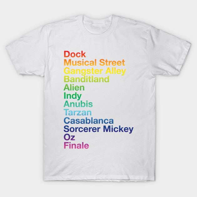 the great movie ride shirt