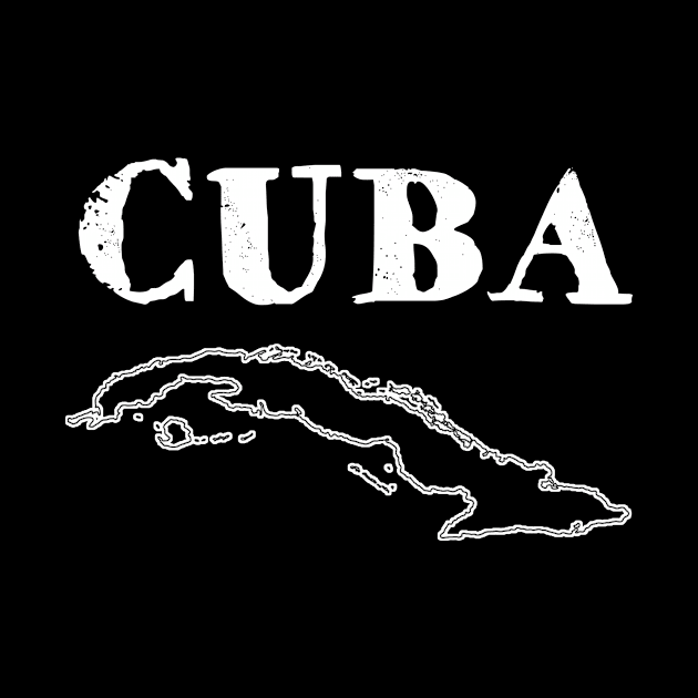 cuba map by livania