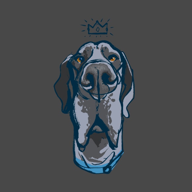 Great Dane,Deutsche Dogge the majesty, drawing for dog lovers by croquis design