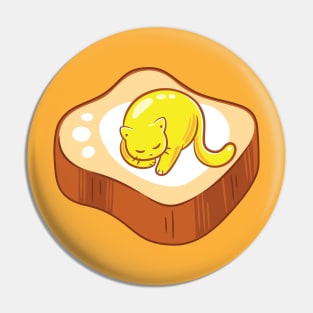 Cat Toast Pin