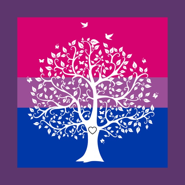 GGA Logo with Bi-Pride Flag by Grace's Grove Audio