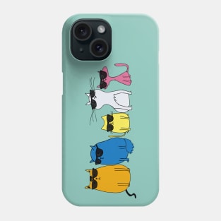 Cool Cats with Sunglasses Phone Case