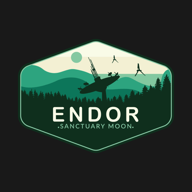 Endor Sanctuary Moon by Space Club