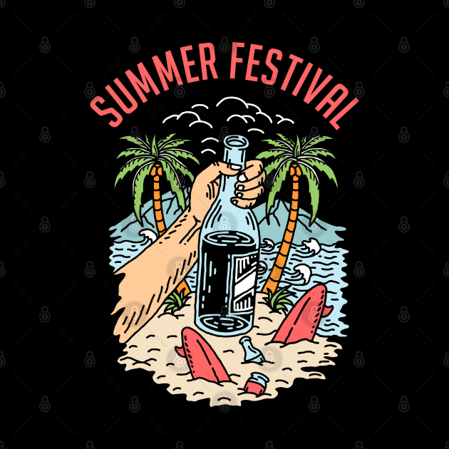 summer festival by sober artwerk