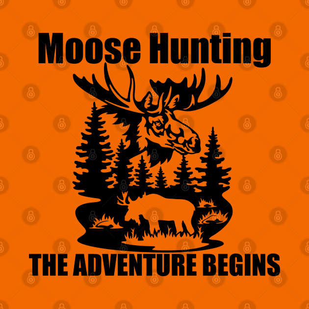 Moose Hunting The Adventure Begins by ArtisticRaccoon