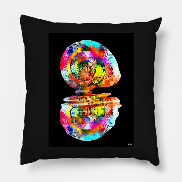 Snail Shell Pillow by danieljanda