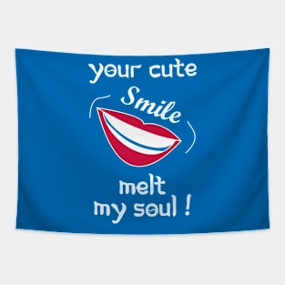 Cute Smile Tapestry