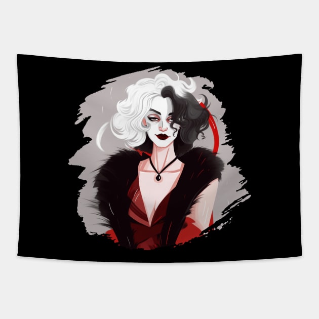 cruella Tapestry by Pixy Official