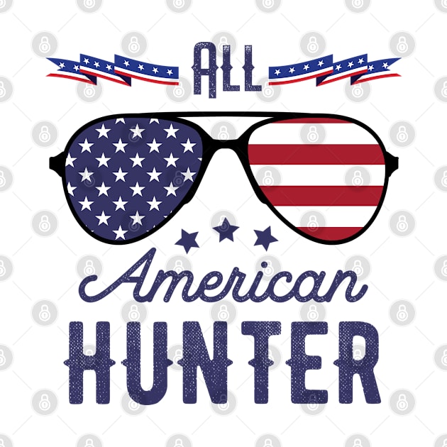 All American Hunter 4th Of July Sunglasses by tobzz