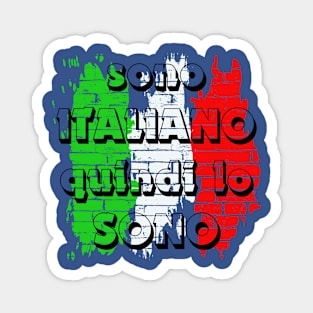 T-shirt ITALIA SONO ITALIANO Magnet