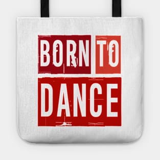 Born To Dance Red by PK.digart Tote