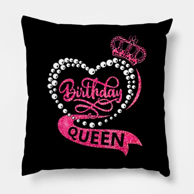 Birthday Squad Its My Birthday Girls Matching Pillow by Daysy1