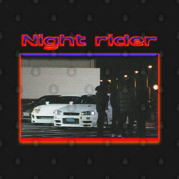 Discover Night Rider - Jdm - T-Shirt